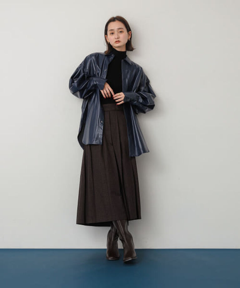SENSE OF PLACE by URBAN RESEARCH「SENSE OF PLACE ストレッチリブハイネックセーター」|ニット・セーター|