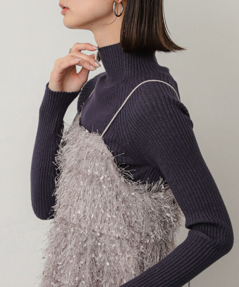 SENSE OF PLACE by URBAN RESEARCH「SENSE OF PLACE ストレッチリブハイネックセーター」|ニット・セーター|NAVY