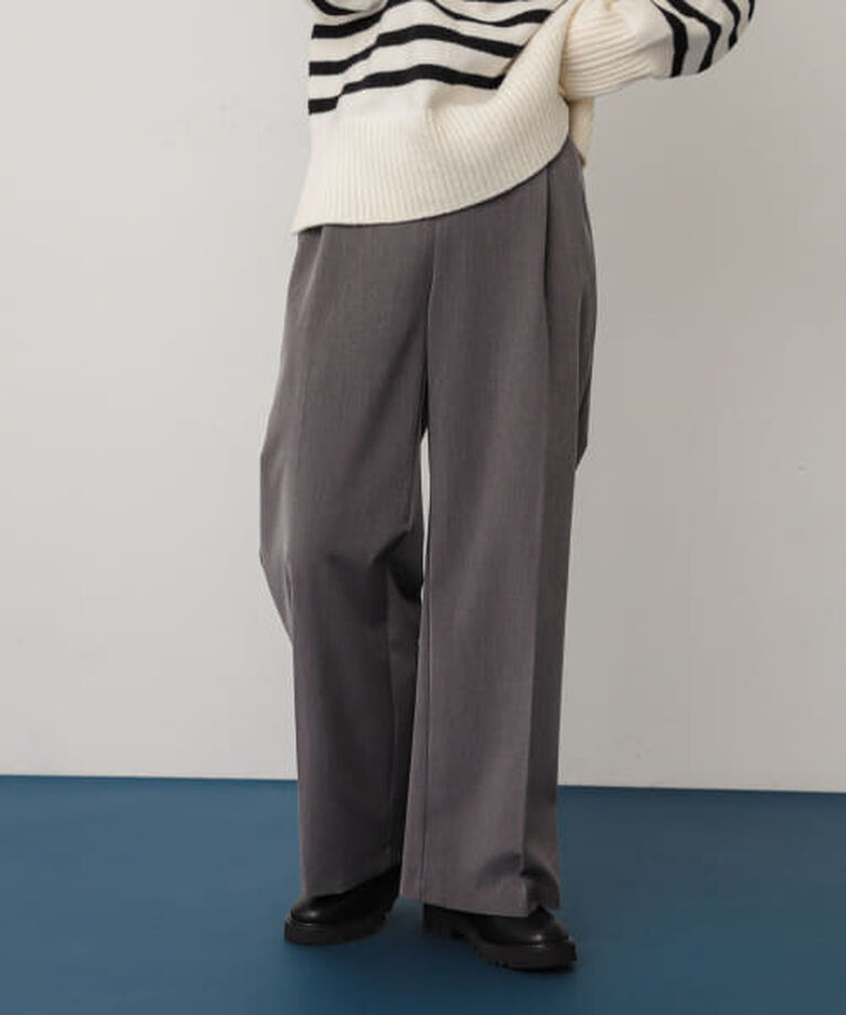 SENSE OF PLACE by URBAN RESEARCH「SENSE OF PLACE 『一部WEB限定カラー』『TALLサイズ/WEB限定』ワイドイージーパンツ」|その他|GRAY