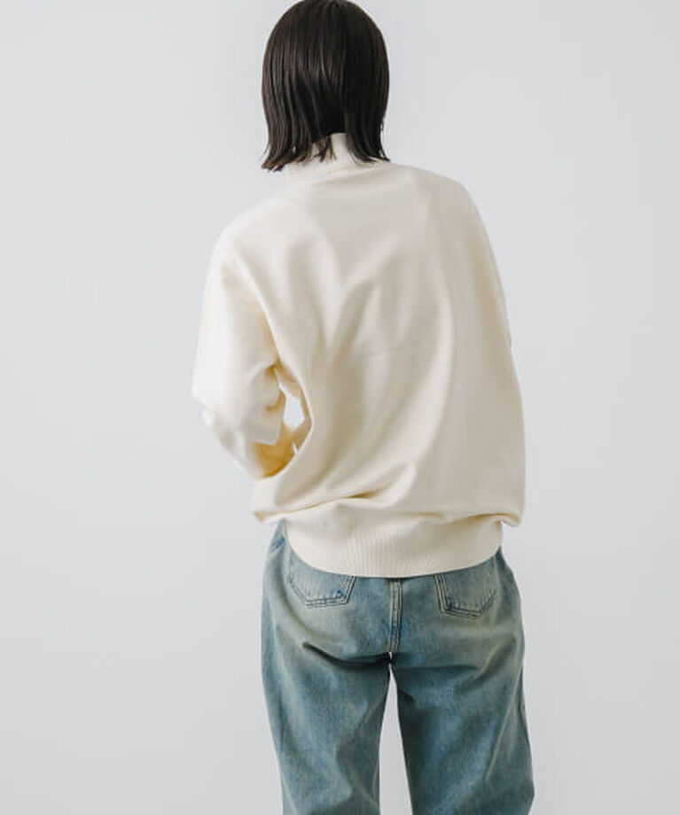 SENSE OF PLACE by URBAN RESEARCH「SENSE OF PLACE 『ユニセックス』『洗濯可』ストレッチモックネックニット」|ニット・セーター|