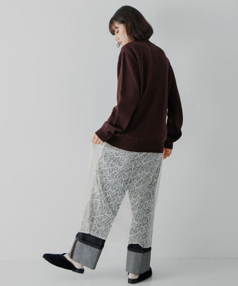 SENSE OF PLACE by URBAN RESEARCH「SENSE OF PLACE 『ユニセックス』『洗濯可』ストレッチモックネックニット」|ニット・セーター|