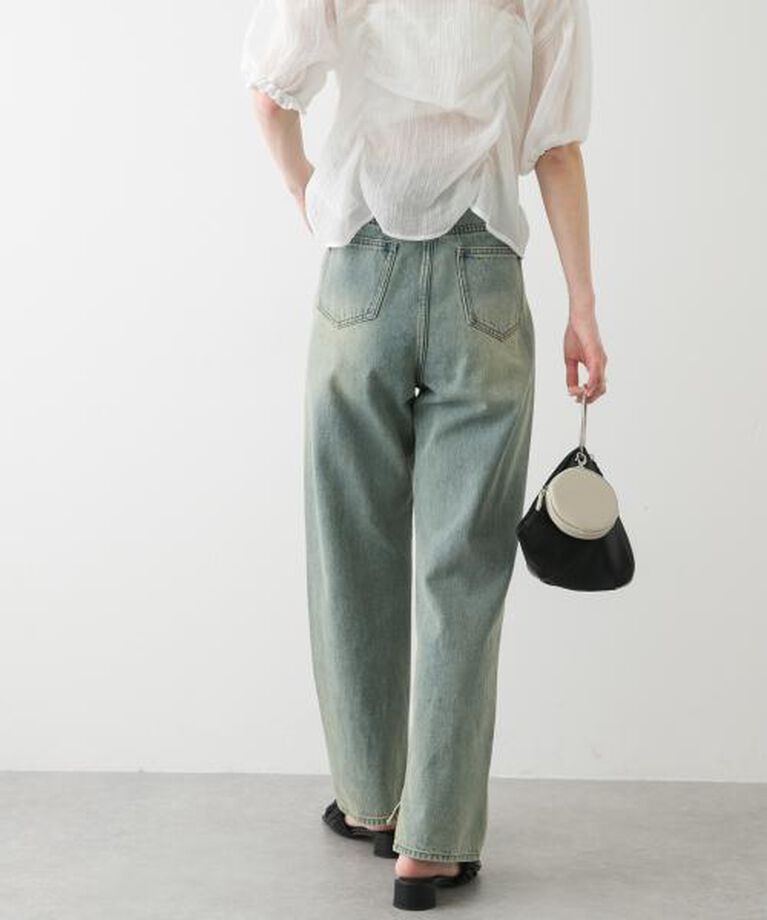 SENSE OF PLACE by URBAN RESEARCH「SENSE OF PLACE ハイウエストストレートデニム」|デニム|