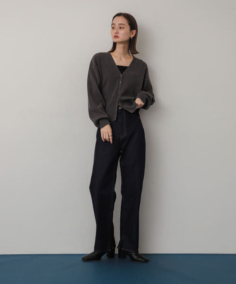 SENSE OF PLACE by URBAN RESEARCH「SENSE OF PLACE ハイウエストストレートデニム」|デニム|