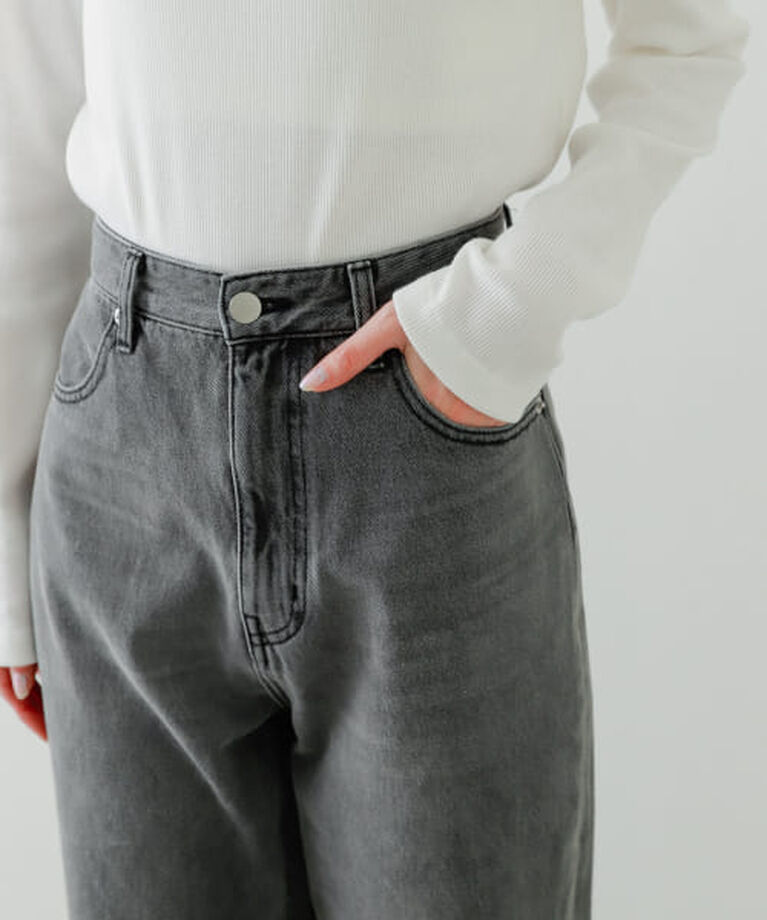 SENSE OF PLACE by URBAN RESEARCH「SENSE OF PLACE ハイウエストストレートデニム」|デニム|