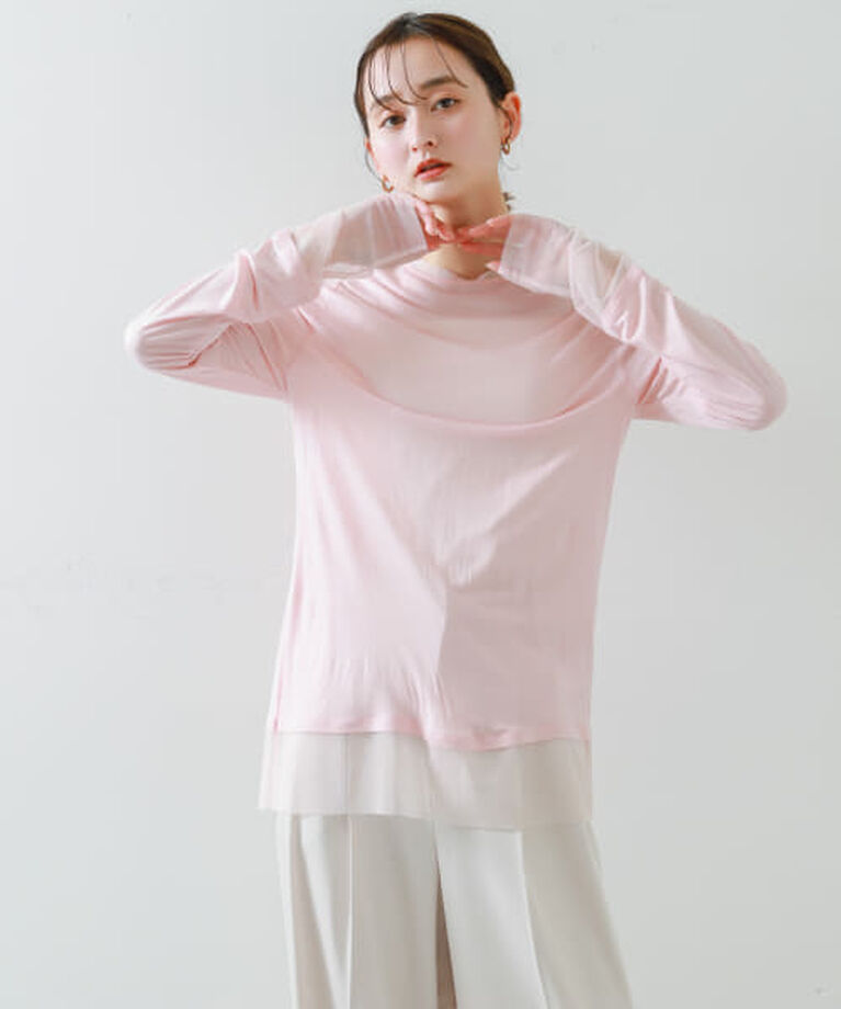 SENSE OF PLACE by URBAN RESEARCH「SENSE OF PLACE シアーレイヤードTシャツ」|Tシャツ・カットソー|