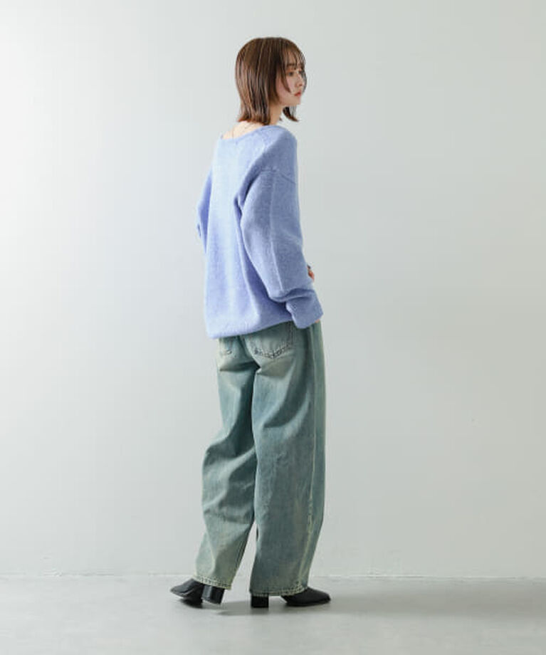 SENSE OF PLACE by URBAN RESEARCH「SENSE OF PLACE キーネックコクーンスリーブセーター」|ニット・セーター|