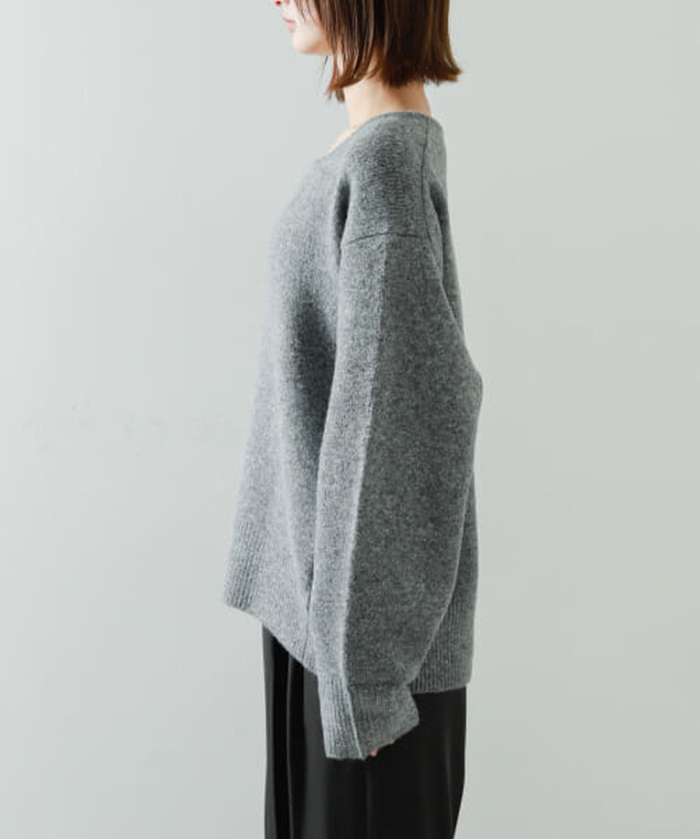 SENSE OF PLACE by URBAN RESEARCH「SENSE OF PLACE キーネックコクーンスリーブセーター」|ニット・セーター|