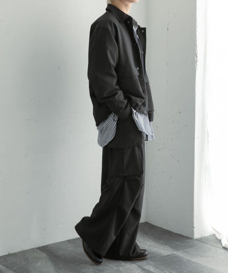 SENSE OF PLACE by URBAN RESEARCH「SENSE OF PLACE 『ユニセックス』『セットアップ対応』ワイドカーゴパンツ」|その他|