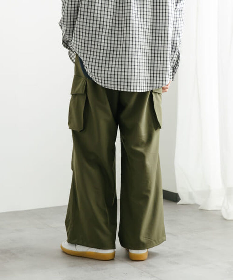 SENSE OF PLACE by URBAN RESEARCH「SENSE OF PLACE 『ユニセックス』『セットアップ対応』ワイドカーゴパンツ」|その他|