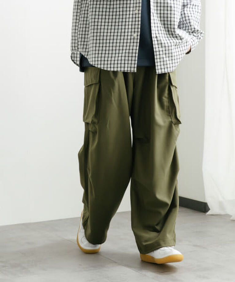 SENSE OF PLACE by URBAN RESEARCH「SENSE OF PLACE 『ユニセックス』『セットアップ対応』ワイドカーゴパンツ」|その他|