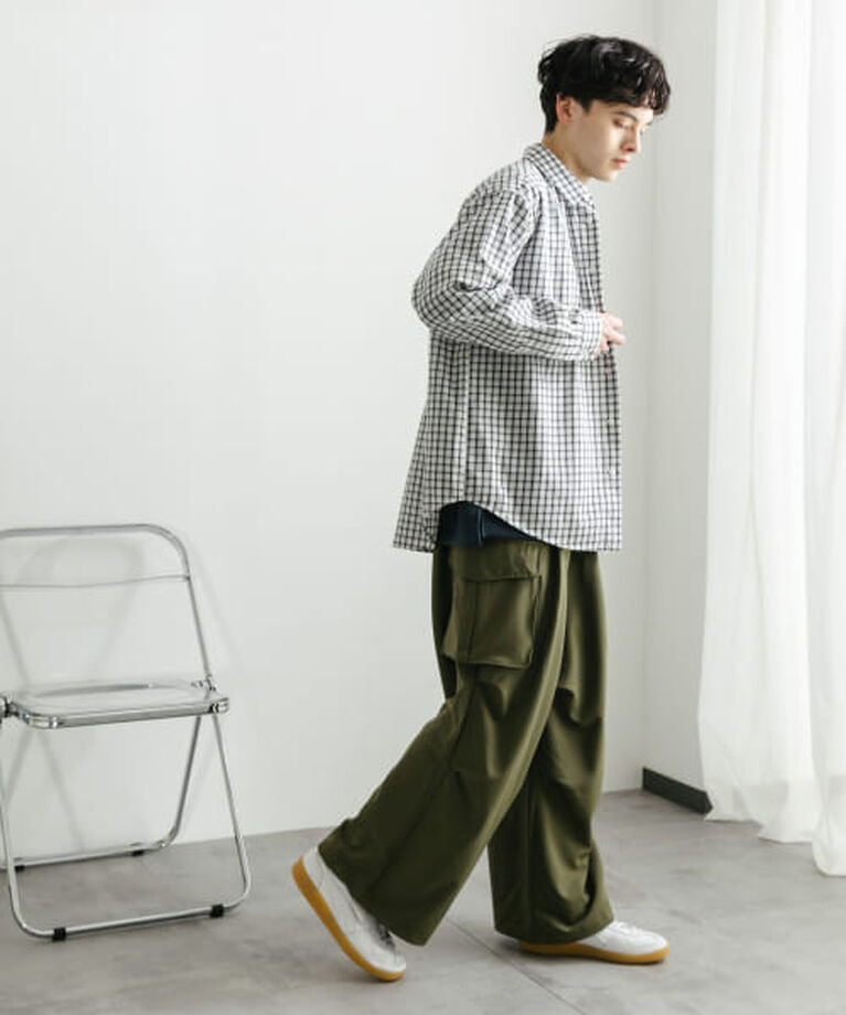 SENSE OF PLACE by URBAN RESEARCH「SENSE OF PLACE 『ユニセックス』『セットアップ対応』ワイドカーゴパンツ」|その他|