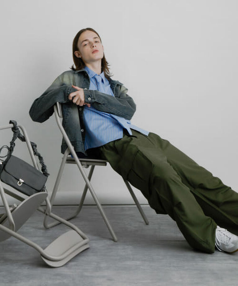 SENSE OF PLACE by URBAN RESEARCH「SENSE OF PLACE 『ユニセックス』『セットアップ対応』ワイドカーゴパンツ」|その他|
