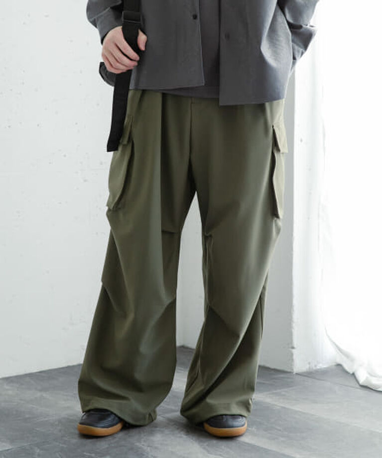 SENSE OF PLACE by URBAN RESEARCH「SENSE OF PLACE 『ユニセックス』『セットアップ対応』ワイドカーゴパンツ」|その他|