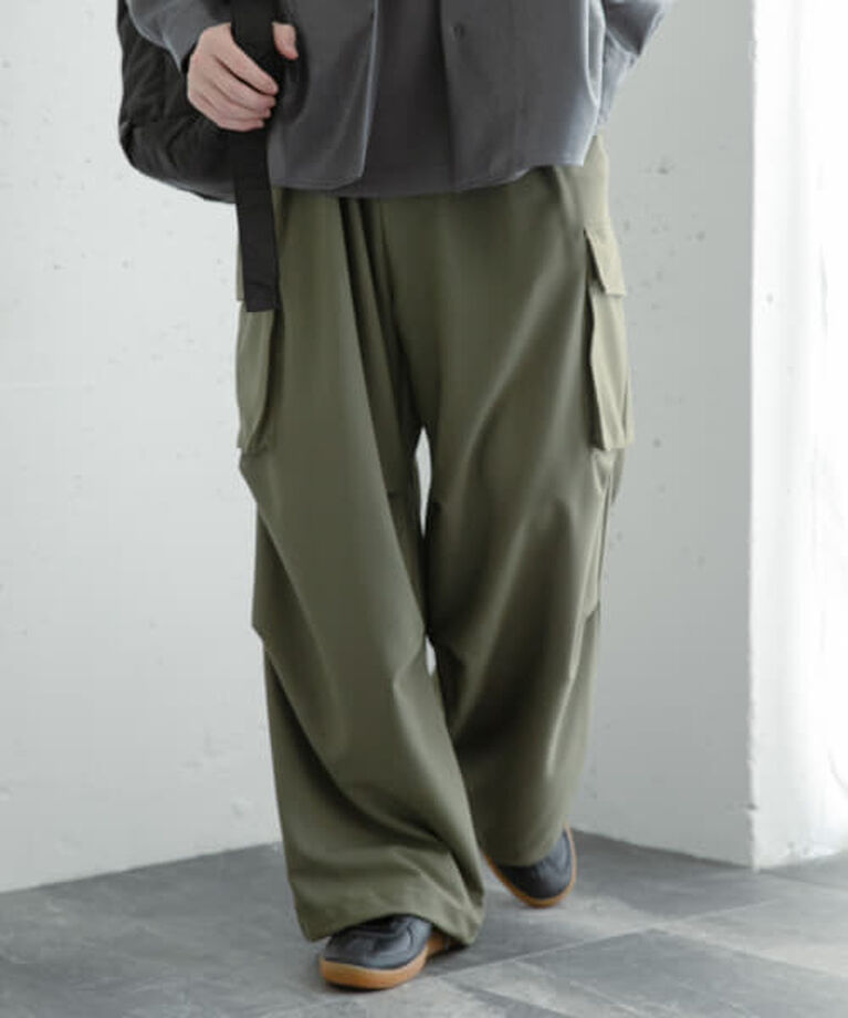 SENSE OF PLACE by URBAN RESEARCH「SENSE OF PLACE 『ユニセックス』『セットアップ対応』ワイドカーゴパンツ」|その他|