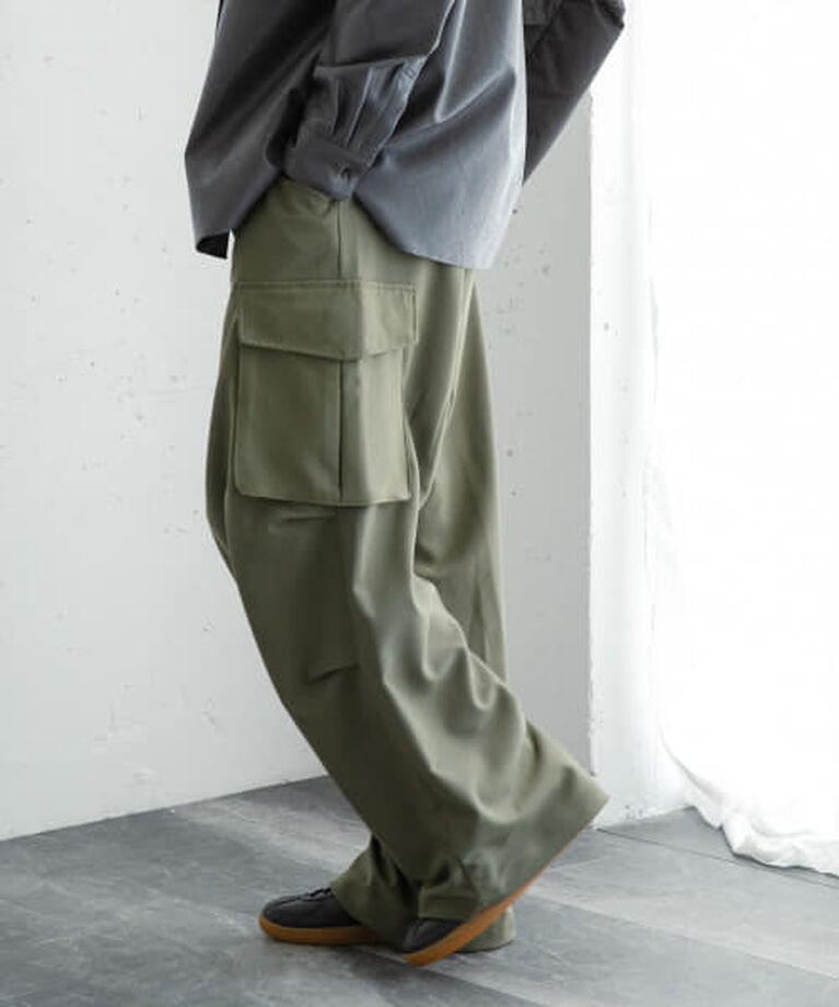 SENSE OF PLACE by URBAN RESEARCH「SENSE OF PLACE 『ユニセックス』『セットアップ対応』ワイドカーゴパンツ」|その他|
