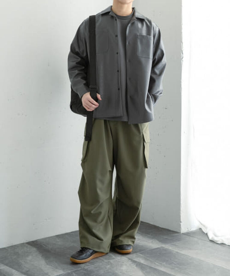 SENSE OF PLACE by URBAN RESEARCH「SENSE OF PLACE 『ユニセックス』『セットアップ対応』ワイドカーゴパンツ」|その他|