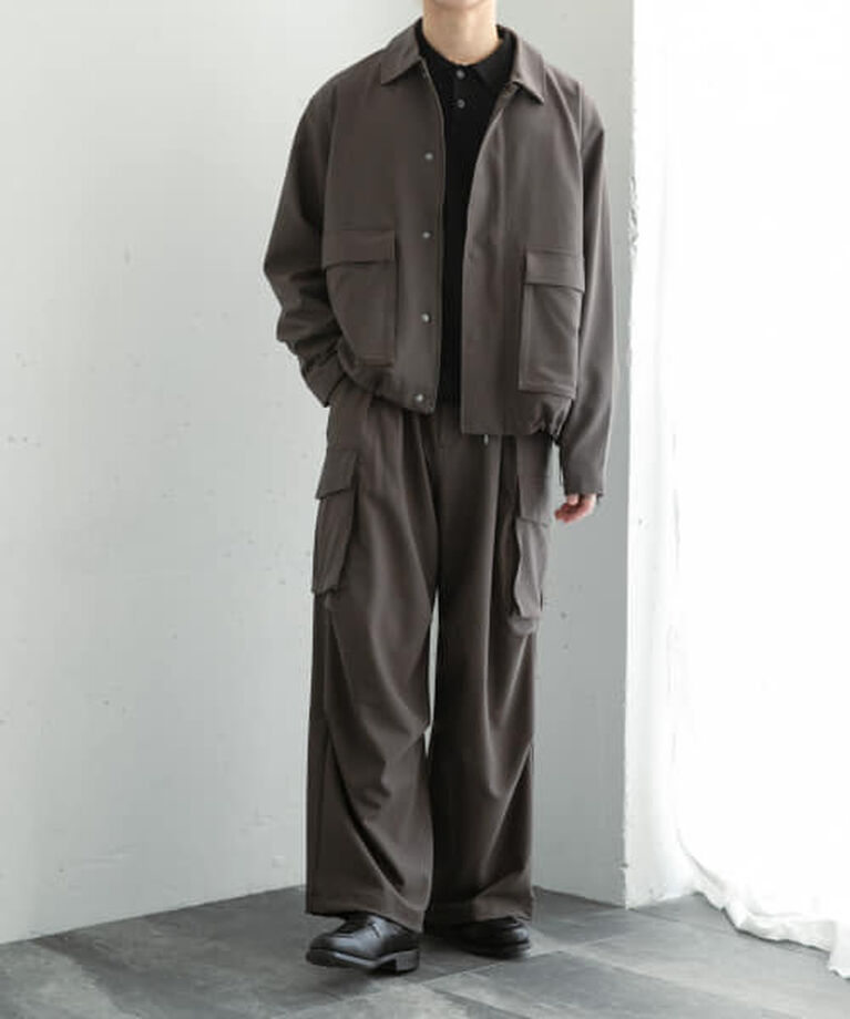 SENSE OF PLACE by URBAN RESEARCH「SENSE OF PLACE 『ユニセックス』『セットアップ対応』ワイドカーゴパンツ」|その他|