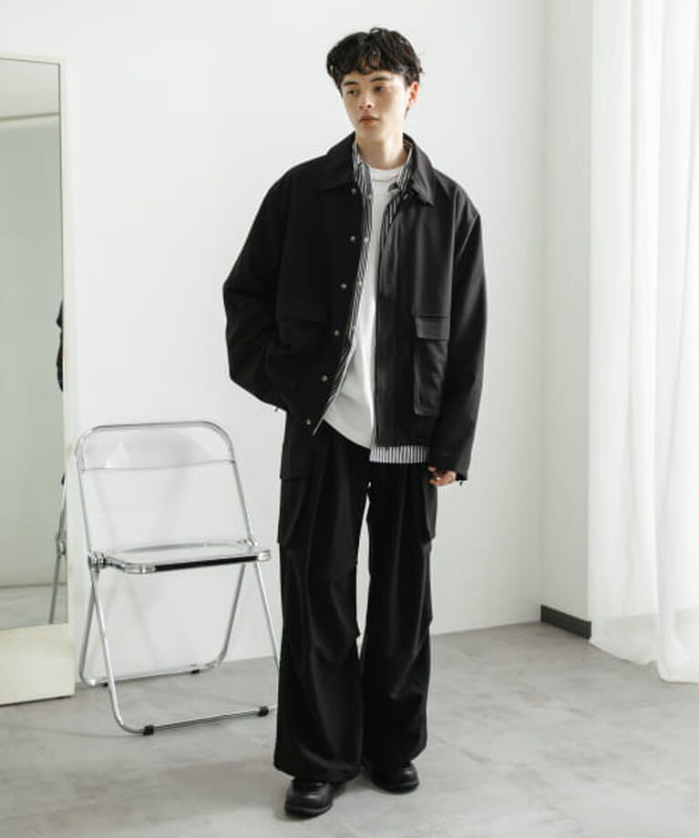 SENSE OF PLACE by URBAN RESEARCH「SENSE OF PLACE 『ユニセックス』『セットアップ対応』ワイドカーゴパンツ」|その他|