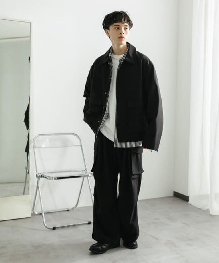 SENSE OF PLACE by URBAN RESEARCH「SENSE OF PLACE 『ユニセックス』『セットアップ対応』ワイドカーゴパンツ」|その他|