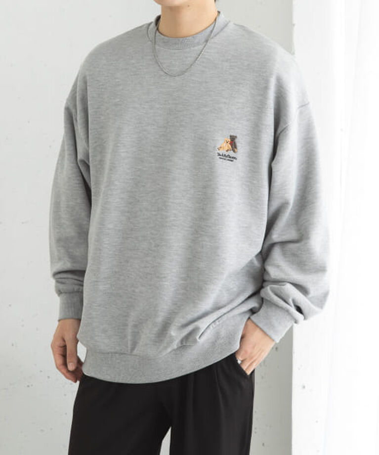 SENSE OF PLACE by URBAN RESEARCH「SENSE OF PLACE 『別注』TeddyBear×SENSE OF PLACE　クルーネックスウェット」|スウェット・ジャージ|