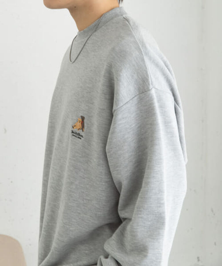 SENSE OF PLACE by URBAN RESEARCH「SENSE OF PLACE 『別注』TeddyBear×SENSE OF PLACE　クルーネックスウェット」|スウェット・ジャージ|