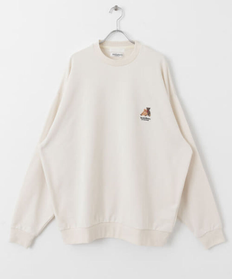 SENSE OF PLACE by URBAN RESEARCH「SENSE OF PLACE 『別注』TeddyBear×SENSE OF PLACE　クルーネックスウェット」|スウェット・ジャージ|