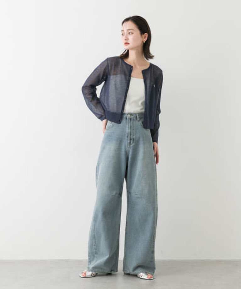 SENSE OF PLACE by URBAN RESEARCH「SENSE OF PLACE 『一部WEB限定カラー』カーブデニム」|デニム|