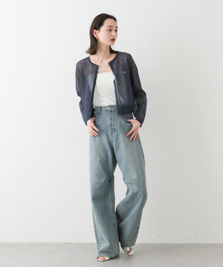 SENSE OF PLACE by URBAN RESEARCH「SENSE OF PLACE 『一部WEB限定カラー』カーブデニム」|デニム|