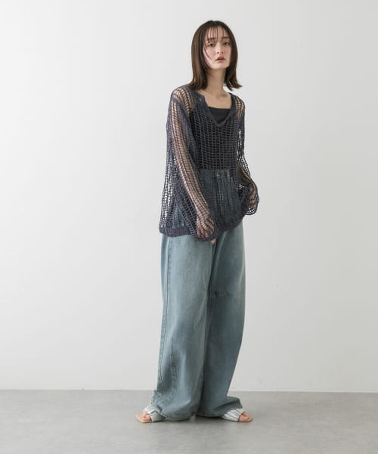 SENSE OF PLACE by URBAN RESEARCH「SENSE OF PLACE 『一部WEB限定カラー』カーブデニム」|デニム|