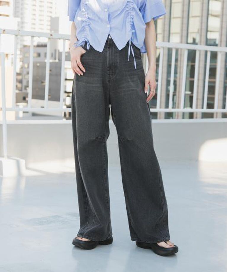 SENSE OF PLACE by URBAN RESEARCH「SENSE OF PLACE 『一部WEB限定カラー』カーブデニム」|デニム|