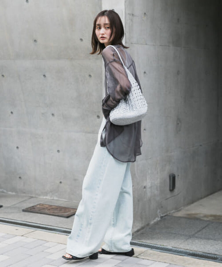 SENSE OF PLACE by URBAN RESEARCH「SENSE OF PLACE 『一部WEB限定カラー』カーブデニム」|デニム|