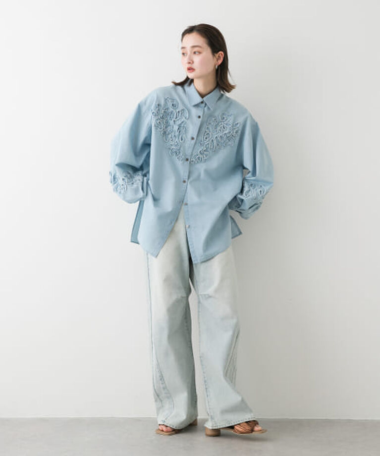 SENSE OF PLACE by URBAN RESEARCH「SENSE OF PLACE 『一部WEB限定カラー』カーブデニム」|デニム|