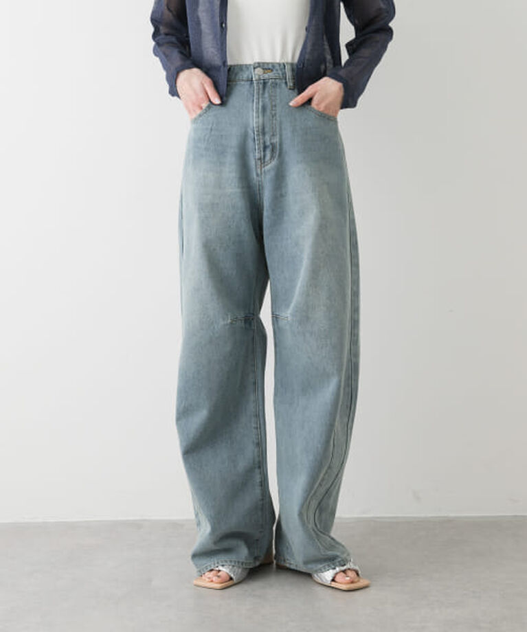 SENSE OF PLACE by URBAN RESEARCH「SENSE OF PLACE 『一部WEB限定カラー』カーブデニム」|デニム|