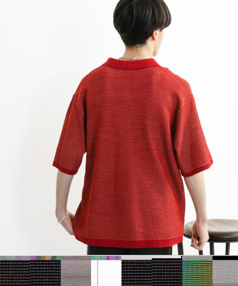 SENSE OF PLACE by URBAN RESEARCH「SENSE OF PLACE 『ユニセックス』『洗濯可』ミックススキッパーニット」|ニット・セーター|
