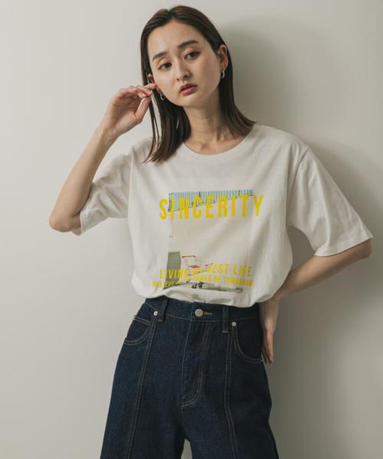 SENSE OF PLACE by URBAN RESEARCH「SENSE OF PLACE 『一部WEB限定カラー』グラフィックTシャツ(半袖)」|Tシャツ・カットソー|