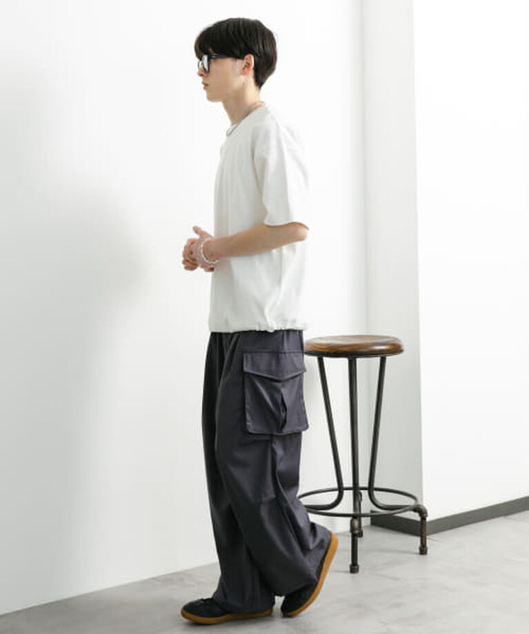 SENSE OF PLACE by URBAN RESEARCH「SENSE OF PLACE 『ユニセックス』アソートドローコードショートスリーブTシャツ」|Tシャツ・カットソー|