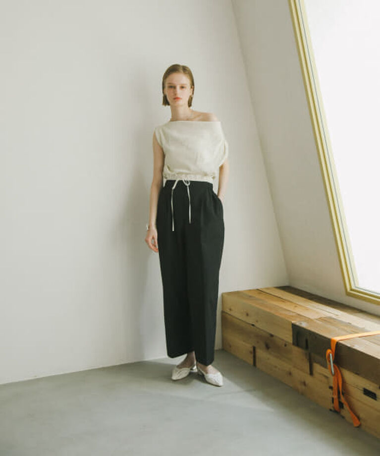 SENSE OF PLACE by URBAN RESEARCH「SENSE OF PLACE ランダムリブワンショルダーカットトップ」|Tシャツ・カットソー|