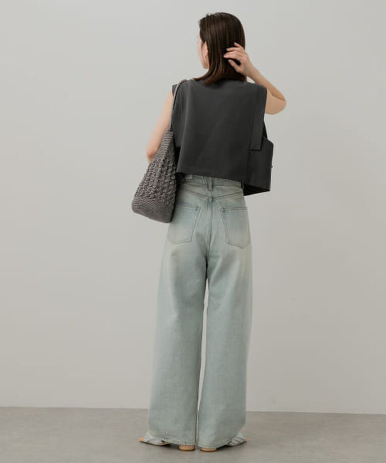SENSE OF PLACE by URBAN RESEARCH「SENSE OF PLACE テーラードクロップドジレ」|ベスト・ジレ|