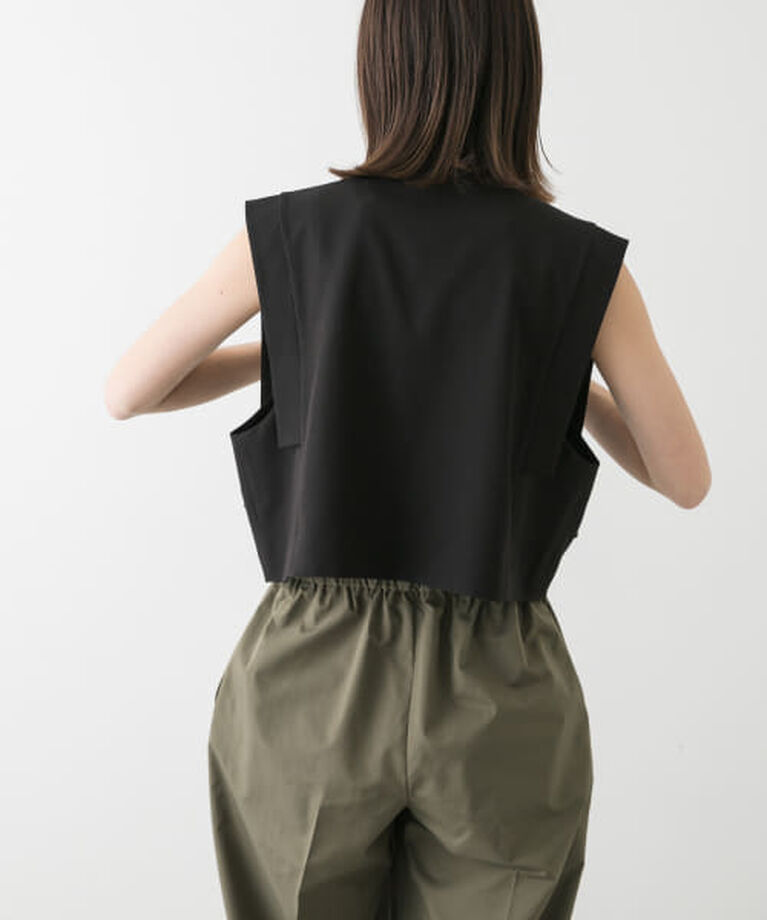 SENSE OF PLACE by URBAN RESEARCH「SENSE OF PLACE テーラードクロップドジレ」|ベスト・ジレ|