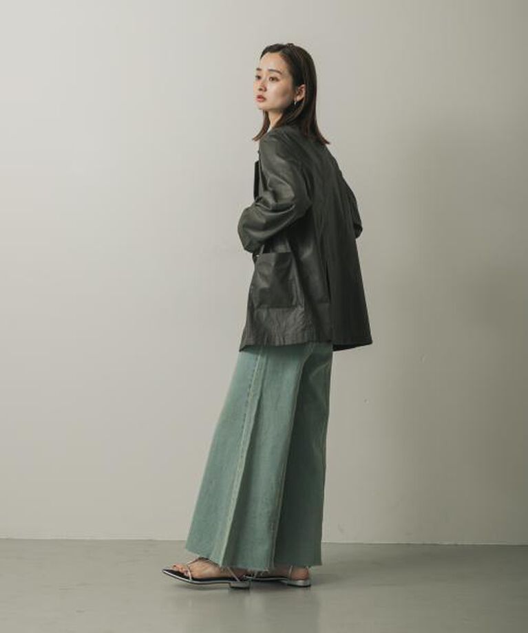 SENSE OF PLACE by URBAN RESEARCH「SENSE OF PLACE ルーズフレアデニム」|デニム|