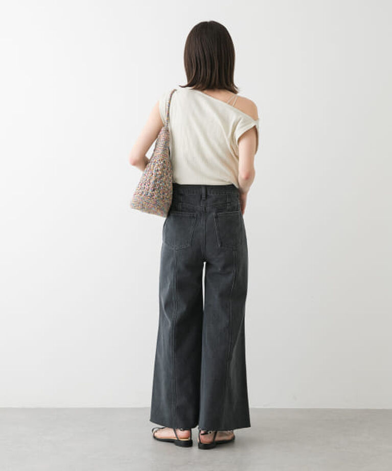 SENSE OF PLACE by URBAN RESEARCH「SENSE OF PLACE ルーズフレアデニム」|デニム|