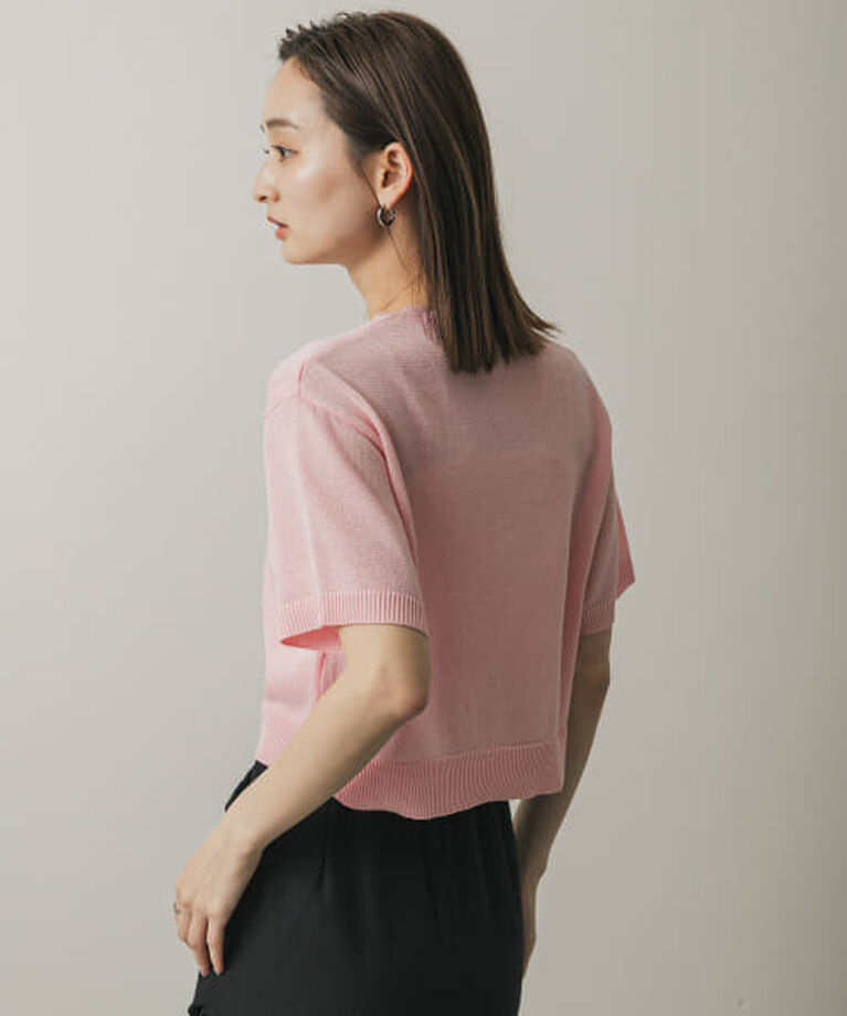 SENSE OF PLACE by URBAN RESEARCH「【予約】SENSE OF PLACE クルーネッククロップドセーター」|ニット・セーター|