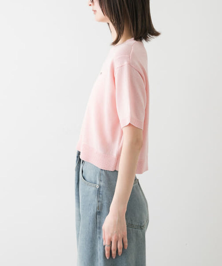 SENSE OF PLACE by URBAN RESEARCH「【予約】SENSE OF PLACE クルーネッククロップドセーター」|ニット・セーター|
