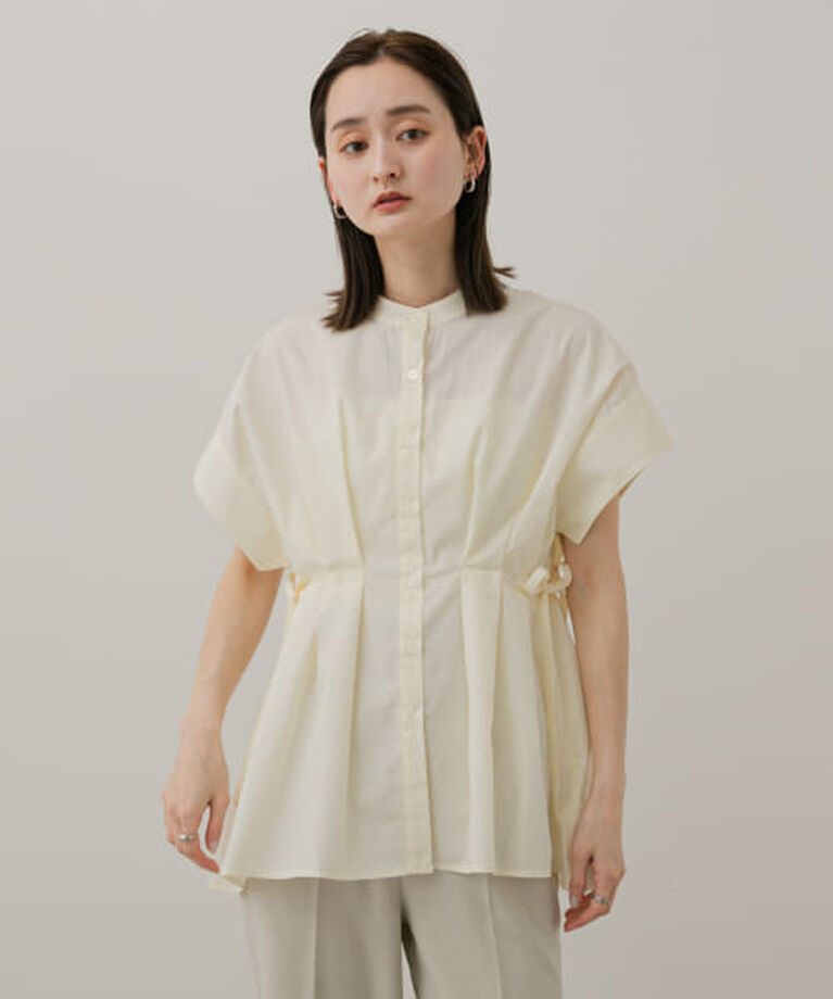 SENSE OF PLACE by URBAN RESEARCH「SENSE OF PLACE ウエストタックチュニックブラウス」|シャツ・ブラウス|