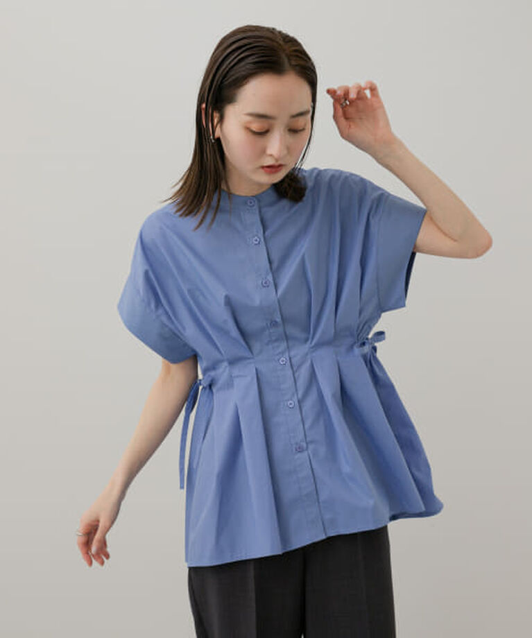 SENSE OF PLACE by URBAN RESEARCH「SENSE OF PLACE ウエストタックチュニックブラウス」|シャツ・ブラウス|