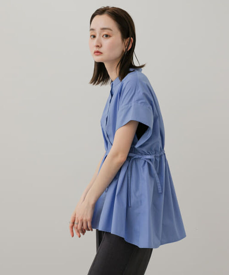 SENSE OF PLACE by URBAN RESEARCH「SENSE OF PLACE ウエストタックチュニックブラウス」|シャツ・ブラウス|