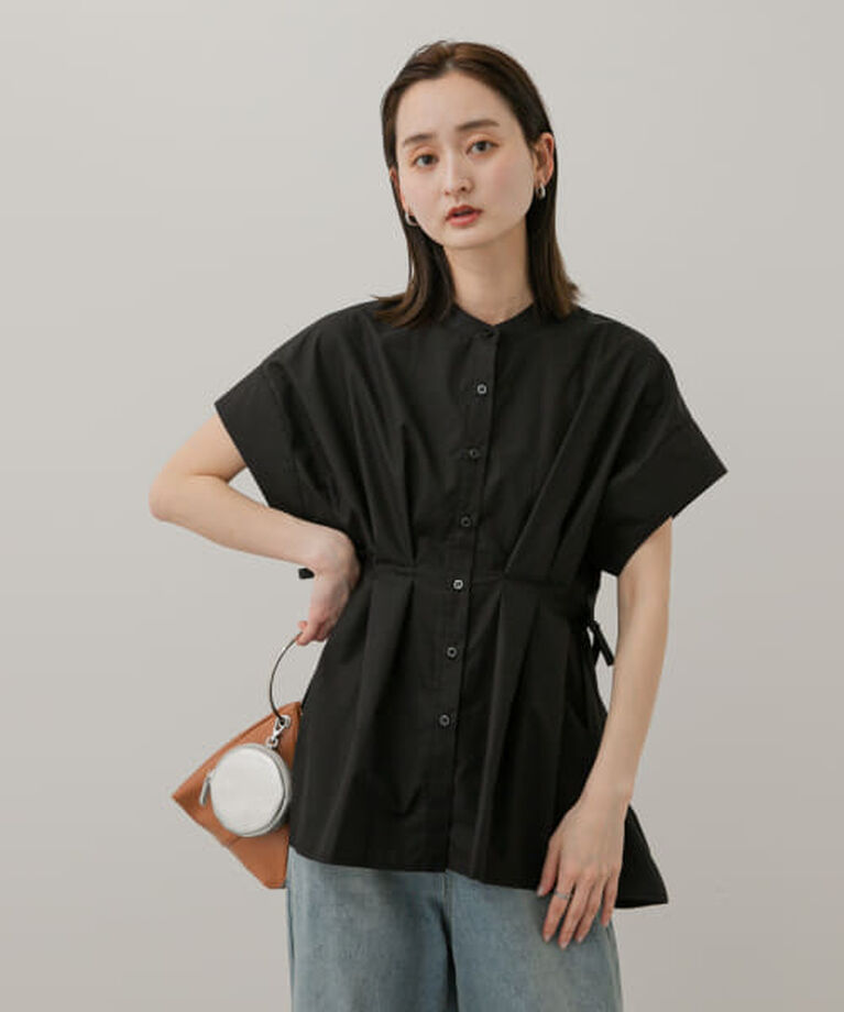 SENSE OF PLACE by URBAN RESEARCH「SENSE OF PLACE ウエストタックチュニックブラウス」|シャツ・ブラウス|