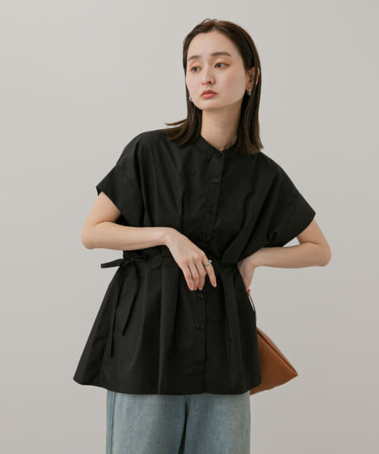 SENSE OF PLACE by URBAN RESEARCH「SENSE OF PLACE ウエストタックチュニックブラウス」|シャツ・ブラウス|