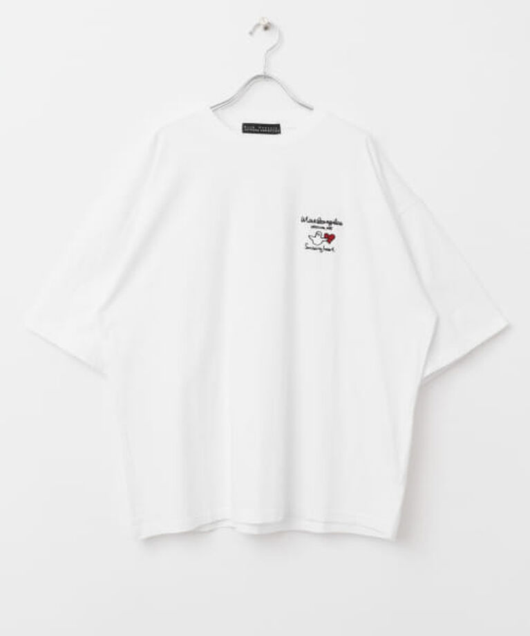 SENSE OF PLACE by URBAN RESEARCH「SENSE OF PLACE 『WEB限定』Mark Gonzales　胸刺繍ショートスリーブTシャツ」|Tシャツ・カットソー|
