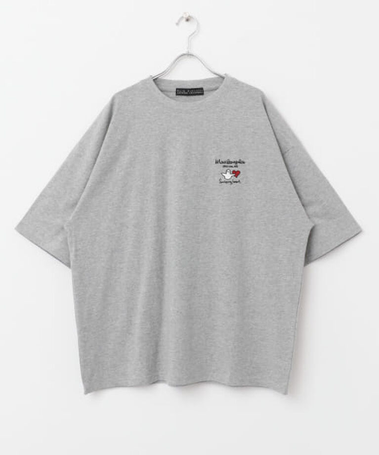 SENSE OF PLACE by URBAN RESEARCH「SENSE OF PLACE 『WEB限定』Mark Gonzales　胸刺繍ショートスリーブTシャツ」|Tシャツ・カットソー|